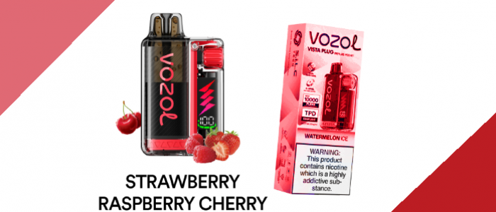 Vozol Vista 20000: Strawberry Raspberry Cherry Vozol Vista 20000: Strawberry Raspberry Cherry